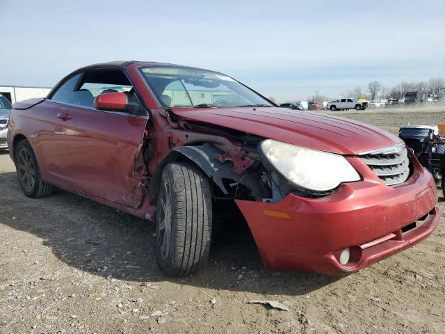 1C3LC55R48N681940 - 2008 CHRYSLER SEBRING TOURING BURGUNDY photo 4