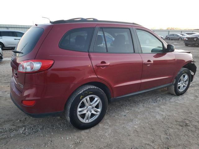 5XYZGDAB5BG029999 - 2011 HYUNDAI SANTA FE GLS RED photo 3