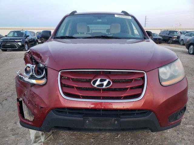 5XYZGDAB5BG029999 - 2011 HYUNDAI SANTA FE GLS RED photo 5