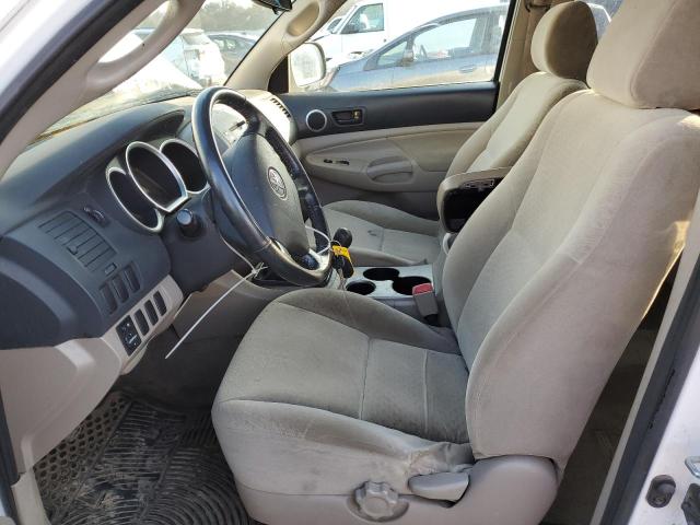 5TETX22N15Z058476 - 2005 TOYOTA TACOMA ACCESS CAB თეთრი ფოტო 7