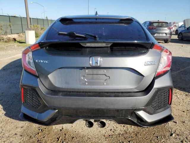 SHHFK7H91JU200984 - 2018 HONDA CIVIC SPORT TOURING GRAY photo 6