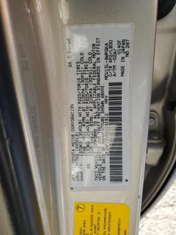 JTJHF10U820281913 - 2002 LEXUS RX 300 GOLD photo 13