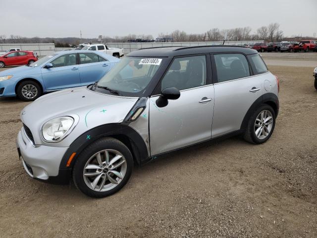 WMWZC3C57BWM25543 - 2011 MINI COOPER S COUNTRYMAN SILVER photo 1