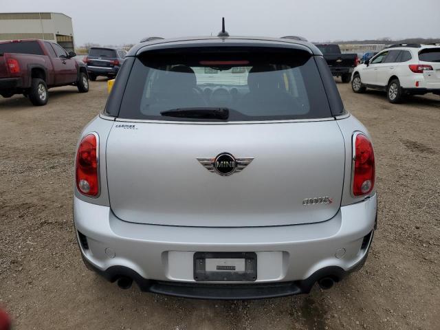 WMWZC3C57BWM25543 - 2011 MINI COOPER S COUNTRYMAN SILVER photo 6