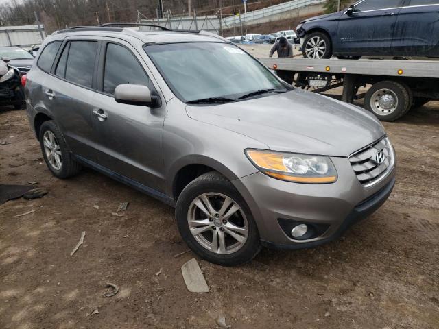 5XYZKDAGXBG051538 - 2011 HYUNDAI SANTA FE LIMITED GRAY photo 4