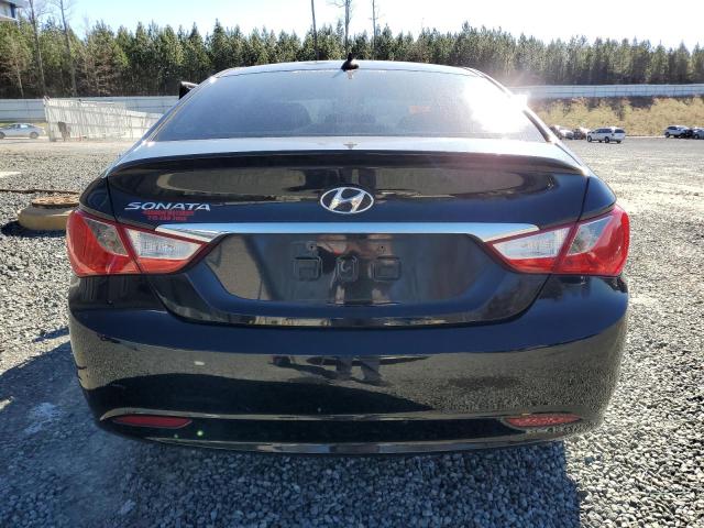 5NPEB4AC1DH753125 - 2013 HYUNDAI SONATA GLS BLACK photo 6