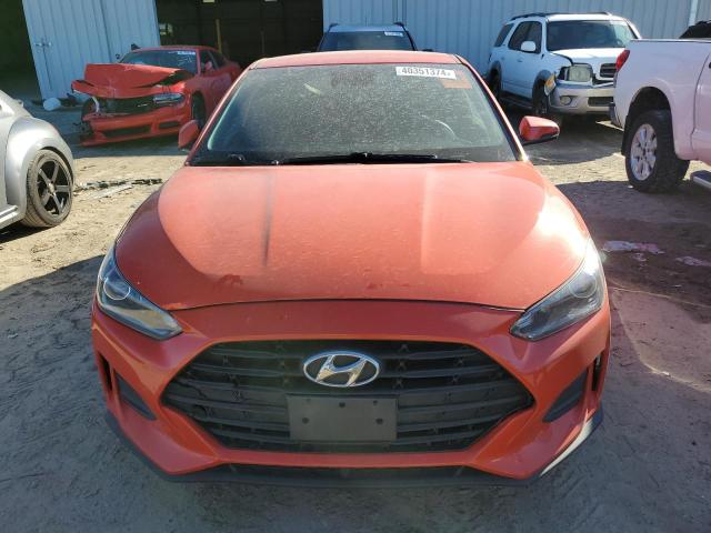 KMHTG6AF7KU006271 - 2019 HYUNDAI VELOSTER BASE ORANGE photo 5