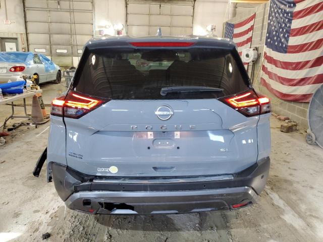 5N1BT3CA3PC828361 - 2023 NISSAN ROGUE SL GRAY photo 6