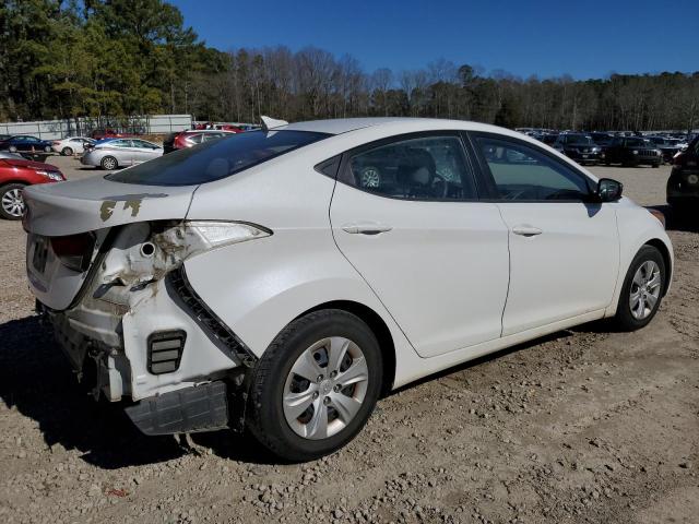 5NPDH4AE1GH690429 - 2016 HYUNDAI ELANTRA SE WHITE photo 3