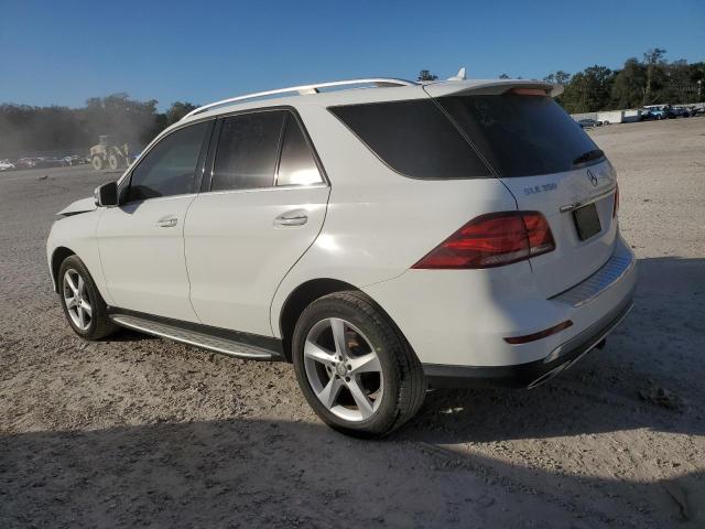 4JGDA5JBXGA763249 - 2016 MERCEDES-BENZ GLE 350 WHITE photo 2