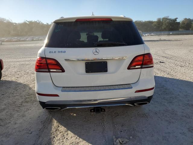 4JGDA5JBXGA763249 - 2016 MERCEDES-BENZ GLE 350 WHITE photo 6