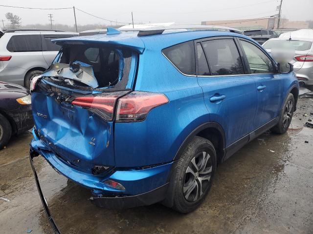 JTMBFREV9JJ739749 - 2018 TOYOTA RAV4 LE BLUE photo 3