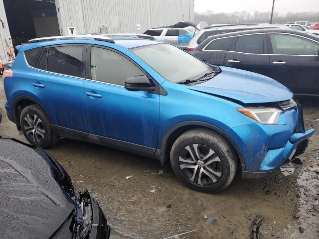 JTMBFREV9JJ739749 - 2018 TOYOTA RAV4 LE BLUE photo 4