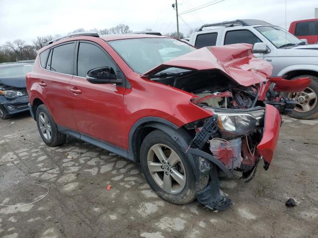 2T3RFREV0FW326996 - 2015 TOYOTA RAV4 XLE RED photo 4