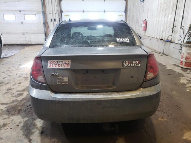 1G8AZ55F07Z188233 - 2007 SATURN ION LEVEL 2 GRAY photo 6