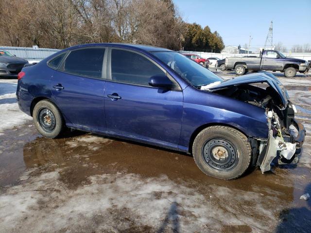 KMHDU4BD8AU097709 - 2010 HYUNDAI ELANTRA BLUE BLUE photo 4