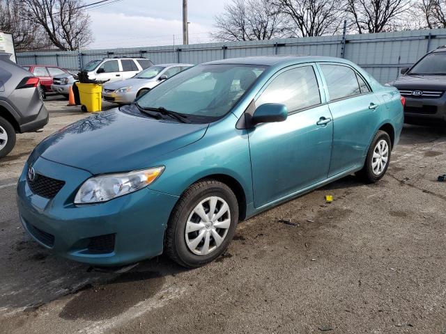 2T1BU4EE9AC495492 - 2010 TOYOTA COROLLA BASE TURQUOISE photo 1