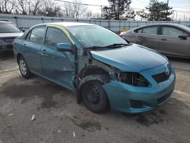 2T1BU4EE9AC495492 - 2010 TOYOTA COROLLA BASE TURQUOISE photo 4