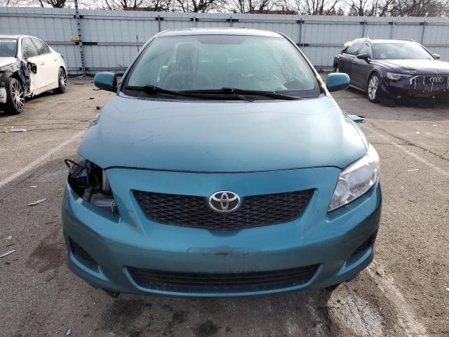 2T1BU4EE9AC495492 - 2010 TOYOTA COROLLA BASE TURQUOISE photo 5