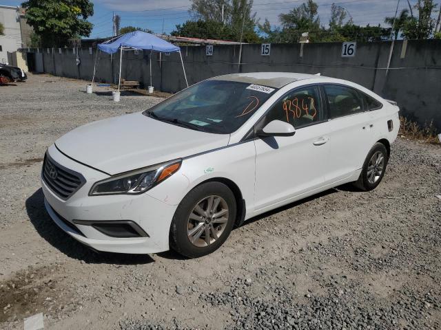 5NPE24AFXHH458976 - 2017 HYUNDAI SONATA SE WHITE photo 1