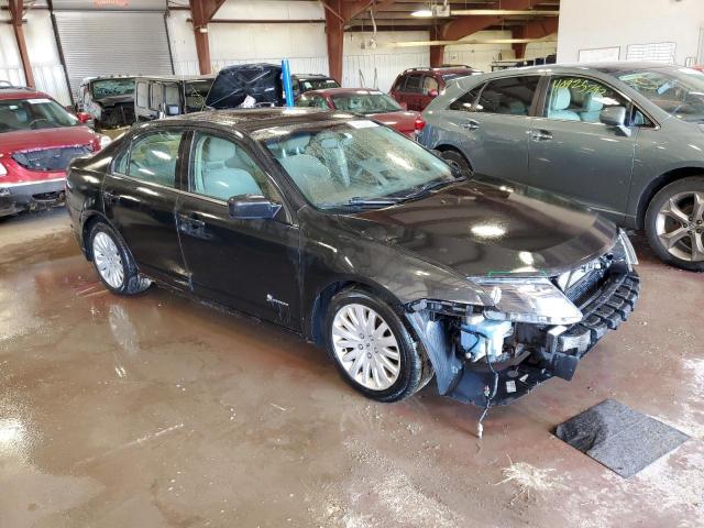 3FADP0L34AR234796 - 2010 FORD FUSION HYBRID BLACK photo 4