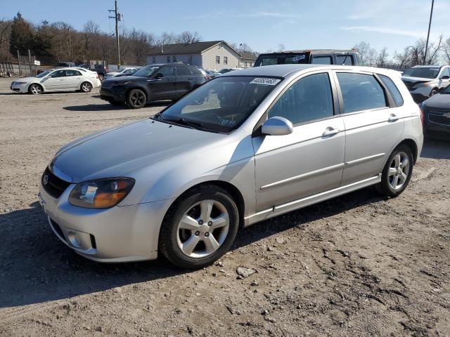 KNAFE161285013121 - 2008 KIA SPECTRA5 5 SX SILVER photo 1