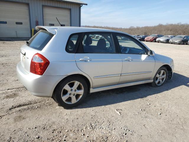 KNAFE161285013121 - 2008 KIA SPECTRA5 5 SX SILVER photo 3