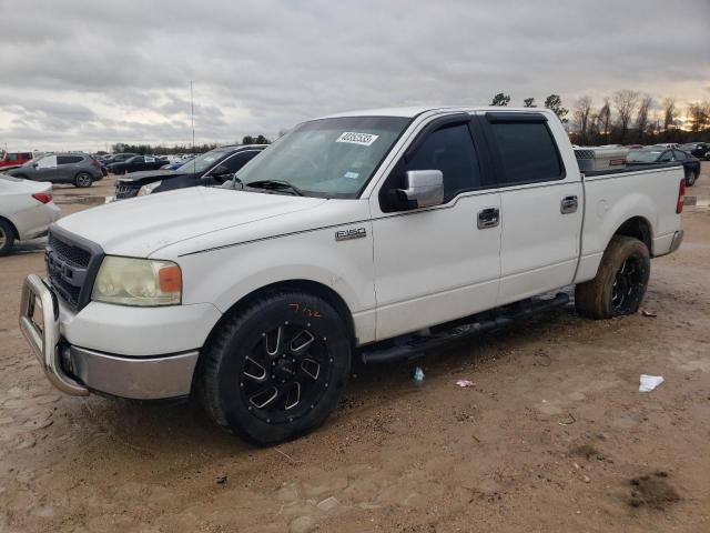 1FTRW12W24KB15609 - 2004 FORD F150 SUPERCREW WHITE photo 1