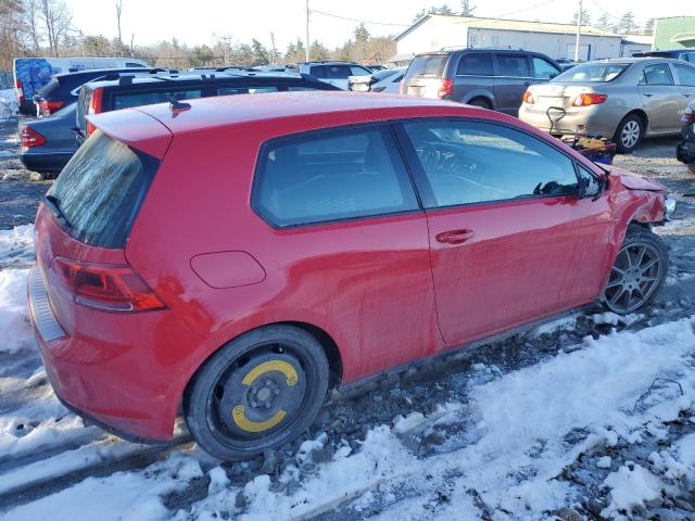 3VWYT7AU8GM014348 - 2016 VOLKSWAGEN GTI S/SE RED photo 3