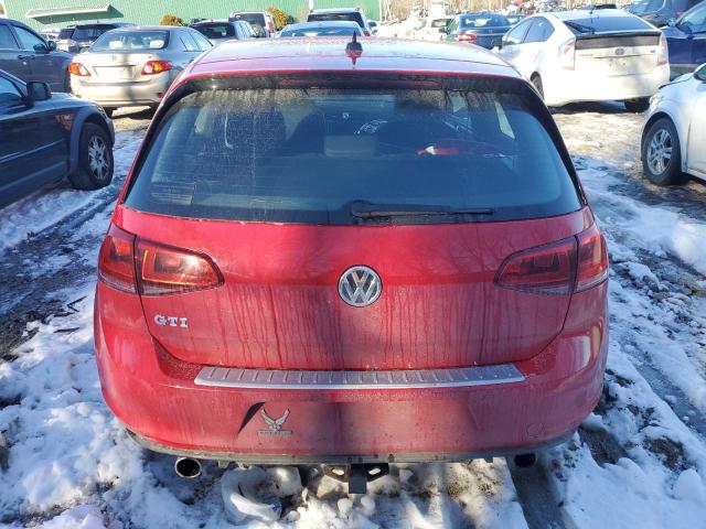 3VWYT7AU8GM014348 - 2016 VOLKSWAGEN GTI S/SE RED photo 6