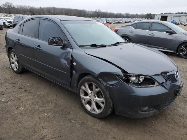 JM1BK32G091231938 - 2009 MAZDA 3 I GRAY photo 4