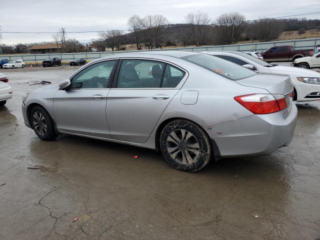 1HGCR2F30EA171494 - 2014 HONDA ACCORD LX SILVER photo 2