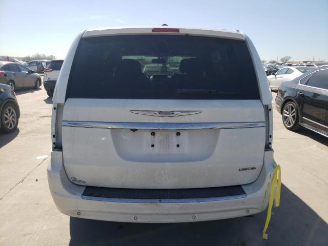 2A4RR6DG7BR784185 - 2011 CHRYSLER TOWN & COU LIMITED WHITE photo 6