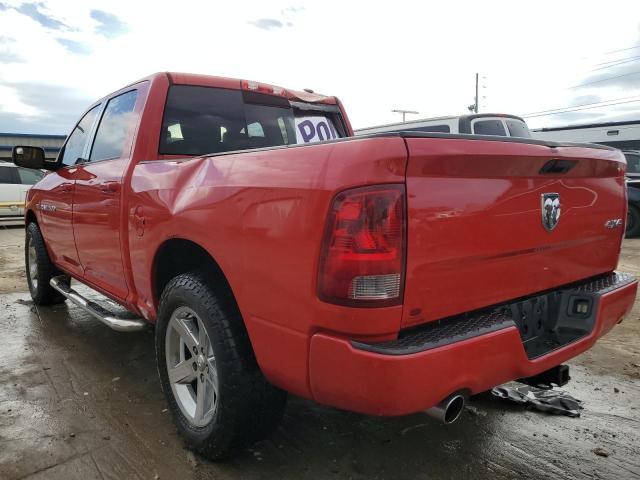 1D7RV1CT7BS551348 - 2011 DODGE RAM 1500 RED photo 2