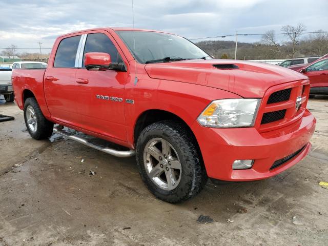 1D7RV1CT7BS551348 - 2011 DODGE RAM 1500 RED photo 4