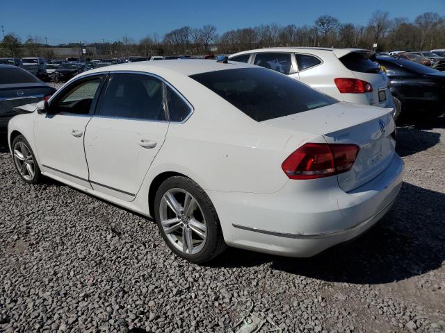 1VWCS7A36EC020183 - 2014 VOLKSWAGEN PASSAT SEL WHITE photo 2