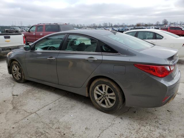 5NPEB4AC2EH867510 - 2014 HYUNDAI SONATA GLS GRAY photo 2