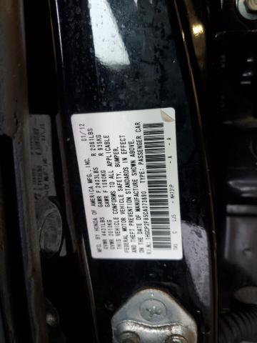 1HGCP2F85CA073690 - 2012 HONDA ACCORD EXL BLACK photo 13