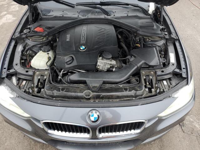 WBA3A9C5XDF476374 - 2013 BMW 335 I GRAY photo 11