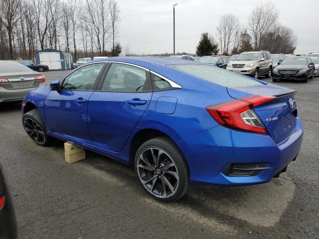 2HGFC2F89LH543147 - 2020 HONDA CIVIC SPORT 蓝色 照片 2