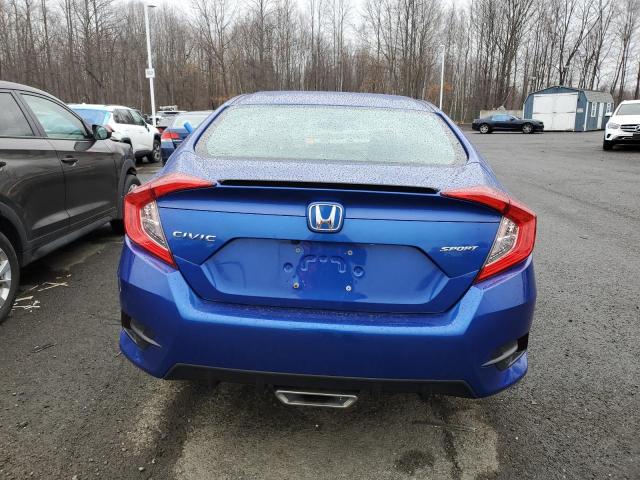 2HGFC2F89LH543147 - 2020 HONDA CIVIC SPORT 蓝色 照片 6