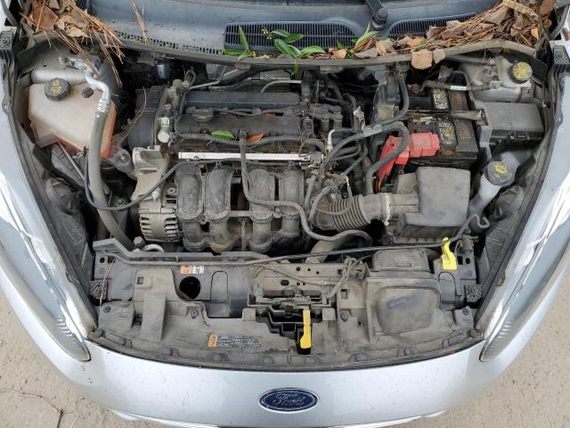 3FADP4BJ9KM119312 - 2019 FORD FIESTA SE SILVER photo 11