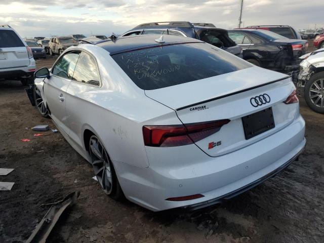 WAUR4AF58JA044695 - 2018 AUDI S5 PRESTIGE 白色 照片 2