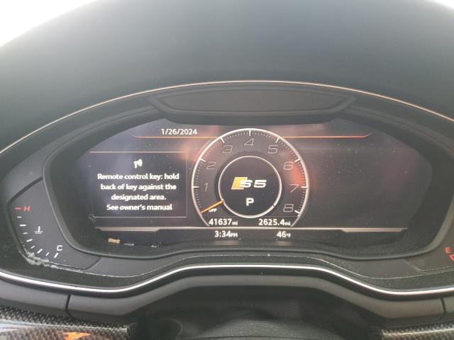 WAUR4AF58JA044695 - 2018 AUDI S5 PRESTIGE 白色 照片 9