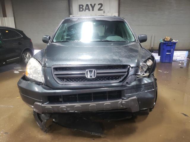 5FNYF18575B032895 - 2005 HONDA PILOT EXL CHARCOAL photo 5