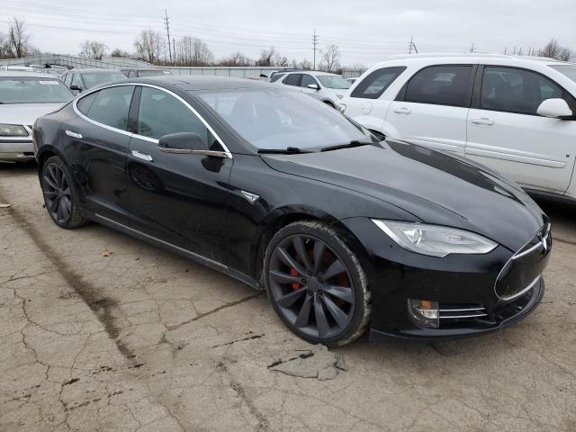 5YJSA1H46FF082409 - 2015 TESLA MODEL S P85D BLACK photo 4