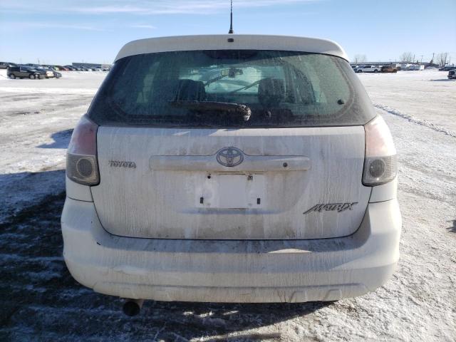 2T1KR32EX7C637163 - 2007 TOYOTA COROLLA MA XR WHITE photo 6