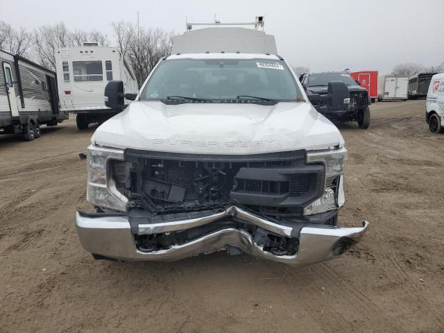 1FD8X3E68LEC60100 - 2020 FORD F350 SUPER DUTY WHITE photo 5