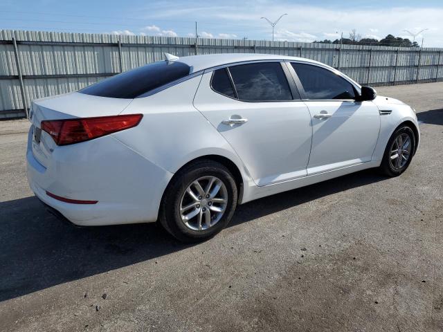 KNAGM4A76D5442227 - 2013 KIA OPTIMA LX WHITE photo 3