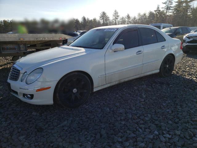 WDBUF87X59B422797 - 2009 MERCEDES-BENZ E 350 4MATIC WHITE photo 1